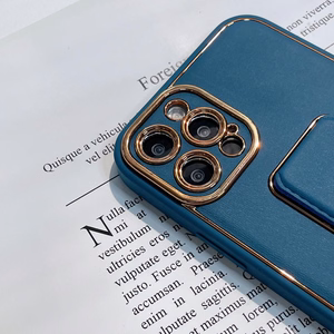 Uus Kickstand Case kate Samsung Galaxy A13 jaoks koos statiiviga sinine
