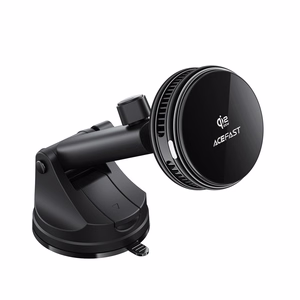 Acefast D67 magnetiline armatuurlaua autokinnitus Qi2 25 W juhtmevaba laadimise ja jahutusega, must