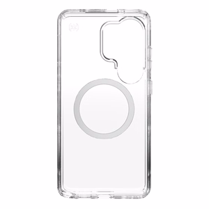 Speck Presidio Perfect-Clear Magnet ümbris seadmele Samsung Galaxy S26 Ultra, Clear / Silver värvitoonis