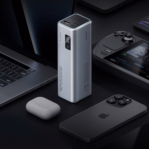 Powerbank Cuktech CUKP200XGLGR 100W 20000mAh 2 x USB-C 1 x USB-A - hall