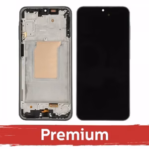 LCD ekraan ühilduv Samsung A266 A26 5G raamiga / must / OEM