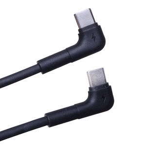 Maxlife MXUC-09 angle cable USB-C - USB-C 1,0 m 60W must