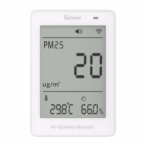 Sonoff AirGuard PM2.5 SAWF-07P WiFi ЖК-дисплей монитор качества воздуха