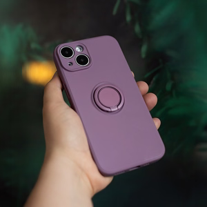 Finger Grip ümbris iPhone 16 Pro Max 6,9" hele lilla
