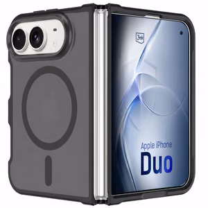 Apple iPhone Duo – 3mk Misty MagCase – ümbris, must