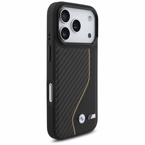 BMW M Carbon Line & Logo MagSafe Ümbris jaoks iPhone 17 Pro - Kollane
