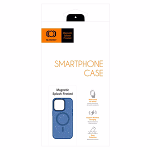 Tel Protect Magnetic Splash Frosted Ümbris jaoks Iphone 11 Pro Max tumesinine