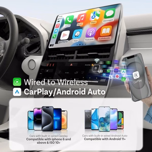Juhtmevaba CarPlay/Android Auto adapter Ottocast Mini Cube must CP88-T3