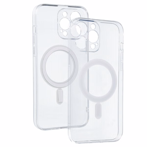 TEL PROTECT MagSilicone Ümbris jaoks Iphone 13 Pro Max Läbipaistev
