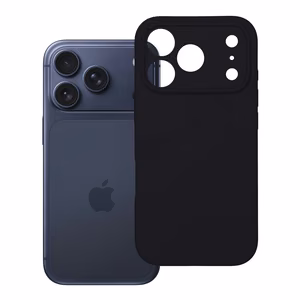 Чехол для iPhone 17 Pro Silicone 2mm чёрный