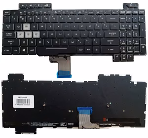 Keyboard ASUS Rog Strix Scar GL504, koos RGB backlight, US