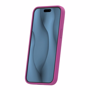 Silikoon Thin Mag ümbris for iPhone 16 Pro 6,3" fuschia
