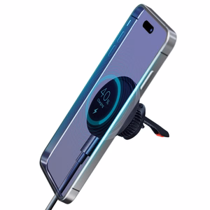 3mk Car MagCharger laadimisega magnetiline autohoidik ventilatsioonirestile