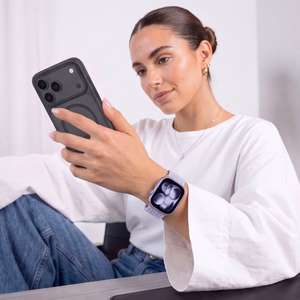 Tech-Protect Nylonmag Strap for Apple Watch 4 / 5 / 6 / 7 / 8 / 9 / SE (38 / 40 / 41 mm) - Purple