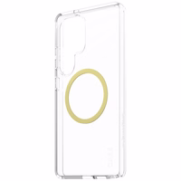 CARE by PanzerGlass Flagship Urban Combat Chardonnay QI Ümbris jaoks Samsung Galaxy S25 Ultra - Läbipaistev