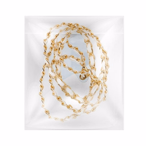 STRAP Phone lanyard, Phone pendant / cord length 116cm (58cm in the loop) / on neck - valge