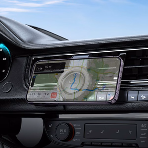 Magnetic car phone Hoidja compatible with Magsafe Hoco air vent H59 must