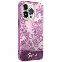 Guess Porcelain Collection ümbris jaoks iPhone 14 Pro Max - fuchsia