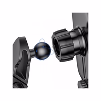 Baseus Light Electric Car Holder with Qi inductive charger (Must)