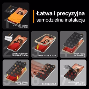 PanzerGlass Ultra-Wide Fit karastatud klaas with positioner jaoks iPhone 15 Pro