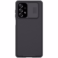 Nillkin CamShield Pro Case soomustatud ümbris Kaamera kaitsekate Samsung Galaxy A73 mustale mudelile
