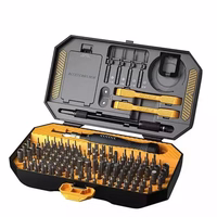 JAKEMY JM-8183 Täppiskruvikeeraja komplekt koos avamistööriistade ja tangidega (145 in 1)