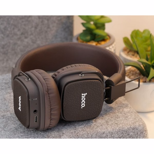 HOCO juhtmevaba kõrvaklapid bluetooth W56 brown