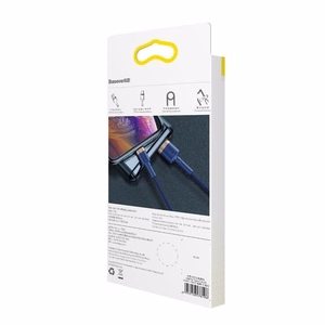 Baseus Cafule Lightning cable 1.5A 2m (Kuldne+Dark sinine)