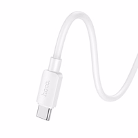 Kaabel USB C to USB C Hoco 3A 60W 1 m X96 valge