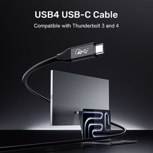 UNITEK USB-C 4.0 PD 100W 40 GBPS 8K 2M kaabel
