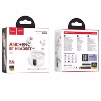 HOCO juhtmevaba kõrvaklapid bluetooth TWS ANC ENC EQ26 valge