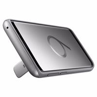 Samsung kaitsev Standing Cover - ümbris Samsung Galaxy S9 with kickstand (hõbedane)