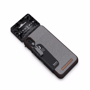 Nordic Elements Saeson Idun Pattern 1 ümbris seadmele iPhone XS Max, tumepruun