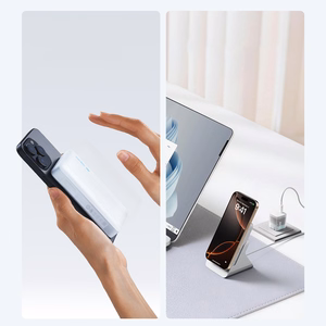 Cuktech WPB100N akupank 10 000 mAh, 20 W, magnetkinnituse ja toega – valge