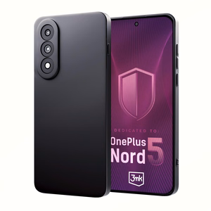 Чехол 3mk Matt Case для OnePlus Nord 5 - матовый чёрный
