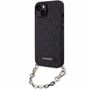 Karl Lagerfeld KLHCP14SSACKLHPK iPhone 14 6.1" must/must hardcase Saffiano Monogram Chain