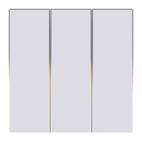 Touch ZigBee Valgus Lüliti Avatto TS60-EU-W3 Triple TUYA (valge).