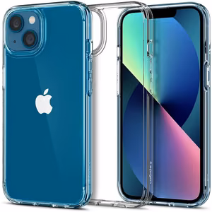 Spigen Ultra Hybrid iPhone 13 mini ümbris - läbipaistev