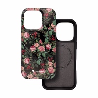 Ümbris jaoks iPhone 15 Forcell F-Protect Mirage compatible with Magsafe Military Drop-Test rose drama