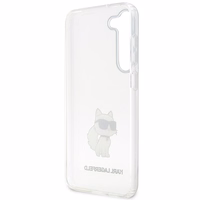 Karl Lagerfeld KLHCS23SHNCHTCT S23 S911 läbipaistev hardcase Ikonik Choupette