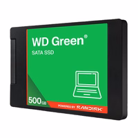 SSD WD roheline 500GB 2.5" SATA