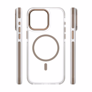 Etteri Icy Mag ümbris jaoks iPhone 15 Pro 6,1" kuldne