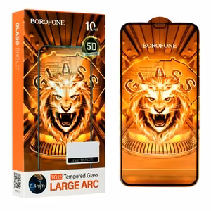 Borofone Tempered glass TG12 Full Screen 5D for Iphone 12 Pro Max - 10 pieces