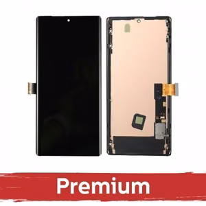Must OEM raamiga Google Pixel 6 Pro ekraan