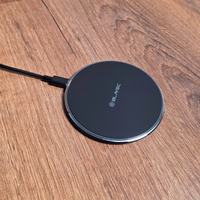 Blavec induktsioonlaadija BQI-06 Qi 15W UniCharge (BQI06-QIB) matt must