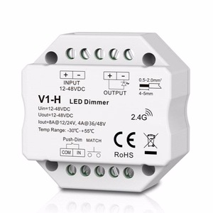 V1-H kontroller, 12-48V, 1x 8A, nupudimmer