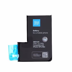Battery without BMS jaoks iPhone 12 PRO MAX 3687 mAh Sinine Star HQ