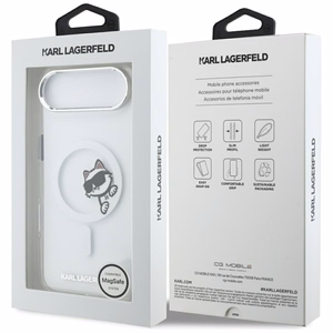 Karl Lagerfeld IML Peekaboo MagSafe Ümbris for iPhone Air - Clear