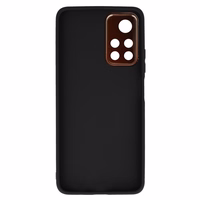 TEL PROTECT Leather Carbon Ümbris jaoks Xiaomi Redmi Note 11 5G/Note 11S 5G/Poco M4 Pro 5G Must