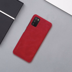 Nillkin Qin nahast ümbris Samsung Galaxy A03s punane